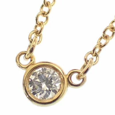 Pre-owned Tiffany & Co Yellow Gold (18k) Necklace () In Multi