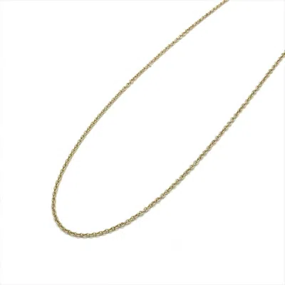 Pre-owned Tiffany & Co Yellow Gold (18k) Necklace () In Multi