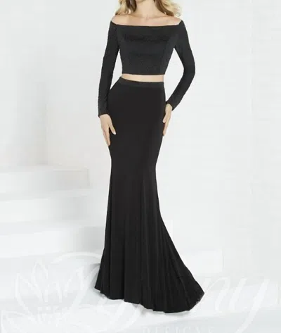Tiffany Designs Women's Prom Dress In Black