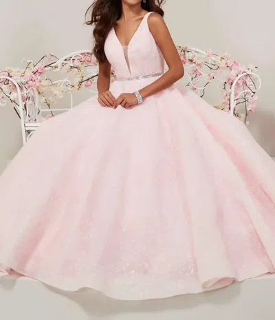 Tiffany Designs Women's Prom Dress In Pale Pink