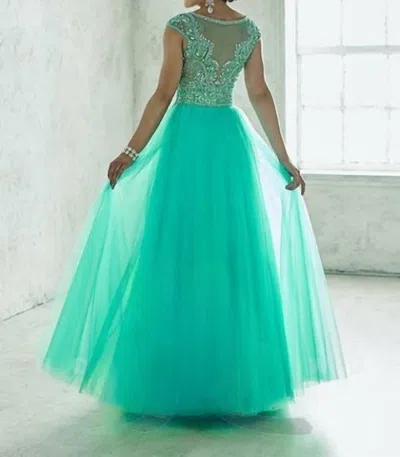 Tiffany Exclusives Women's Prom Dress In Aqua Marine In Multi