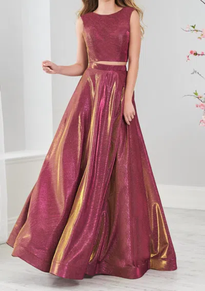 Tiffany Exclusives Women's Prom Dress In Burgundy In Red
