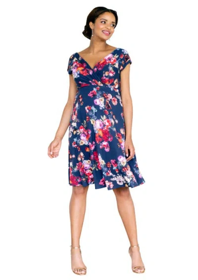 Tiffany Rose Maternity Alessandra Maternity Dress In Blue