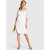 Tiffany Rose Maternity Amelia Maternity Dress In White