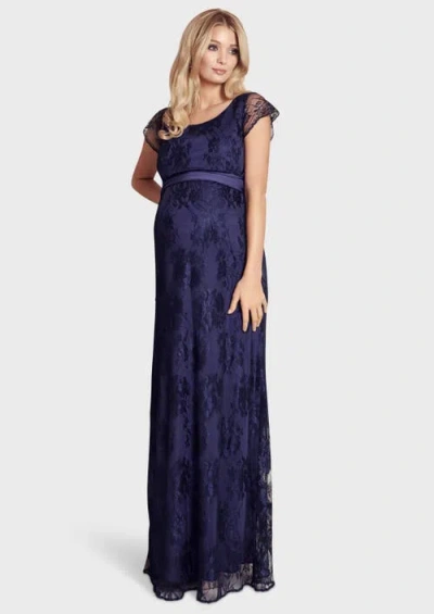Tiffany Rose Maternity April Nursing Gown In Blue