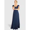 Tiffany Rose Maternity Francesca Maternity Maxi Dress In Blue