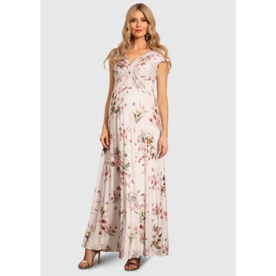 Tiffany Rose Maternity Francesca Maternity Maxi Dress In Neutral