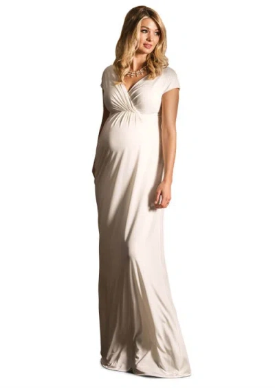 Tiffany Rose Maternity Francesca Maternity Maxi Dress In White