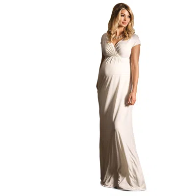 Tiffany Rose Maternity Francesca Maternity Maxi Dress In White