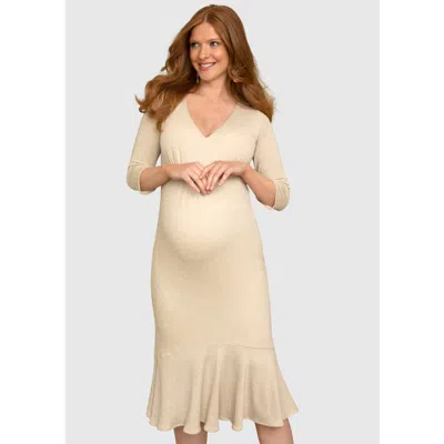 Tiffany Rose Maternity Stella Maternity Dress In Neutral