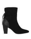 Tiffi Woman Ankle Boots Black Size 10 Soft Leather