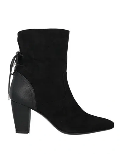 Tiffi Woman Ankle Boots Black Size 10 Soft Leather