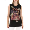 Tiger In The Rain Ladies Acdc Sleeveless Print T-shirt