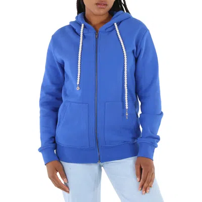 Tiger In The Rain Ladies Hoodie Zip Back Print
