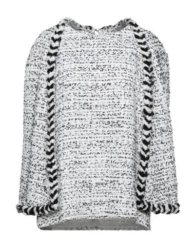 Tiger In The Rain Woman Cape White Size 8 Polyester