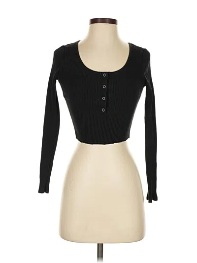 Pre-owned Tiger Mist 3/4 Sleeve T-shirt In Black