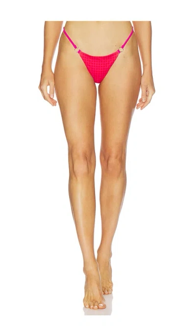 Tiger Mist Ayanna Reversible Bikini Bottom In Pink