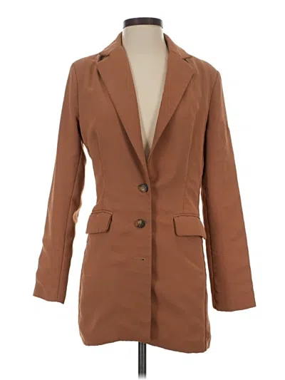 Pre-owned Tiger Mist Blazer Jacket In Brown