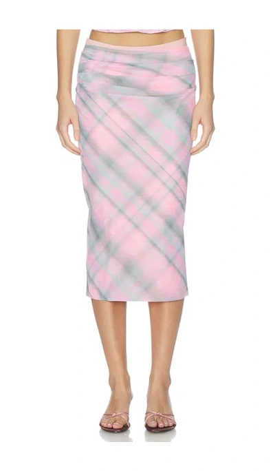 Tiger Mist Caline Midi  스커트 In 멀티