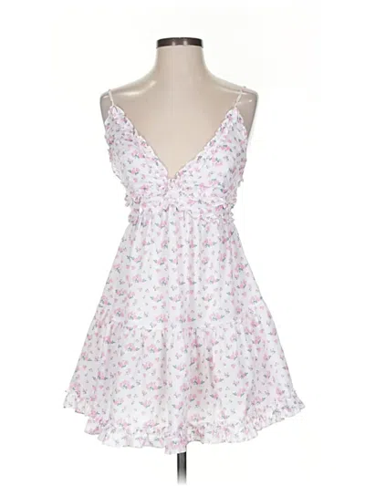 Pre-owned Tiger Mist Casual Dress In White