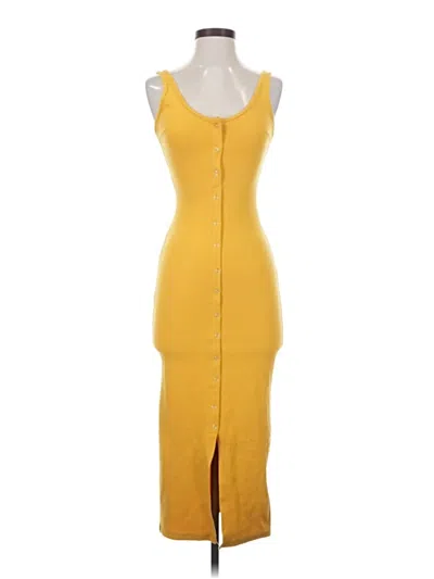 Pre-owned Tiger Mist Casual Dress In Yellow