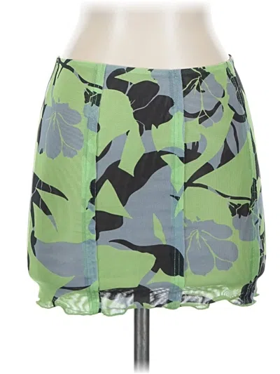 Pre-owned Tiger Mist Casual Skirt In Green