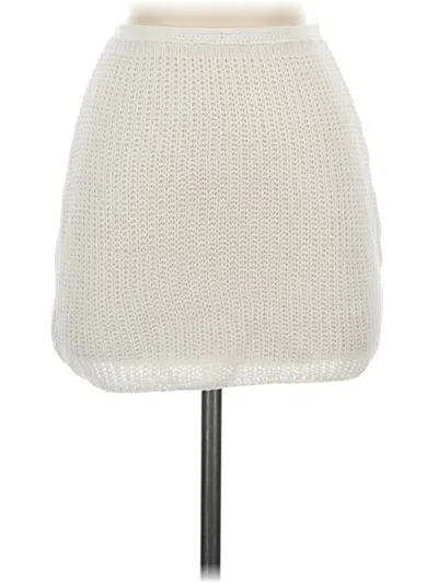 Pre-owned Tiger Mist Casual Skirt In Ivory