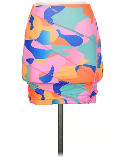 Pre-owned Tiger Mist Casual Skirt In Orange