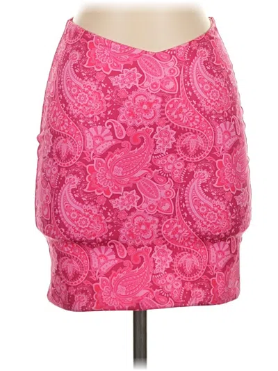 Pre-owned Tiger Mist Casual Skirt In Pink