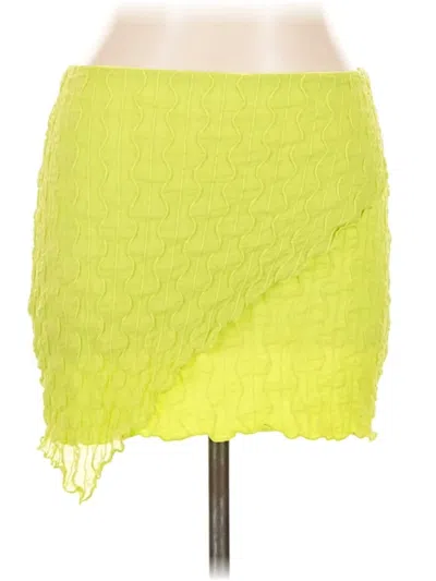 Pre-owned Tiger Mist Casual Skirt In Yellow