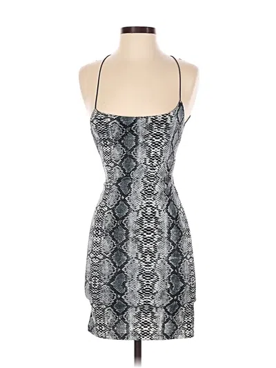 Pre-owned Tiger Mist Cocktail Dress In Gray