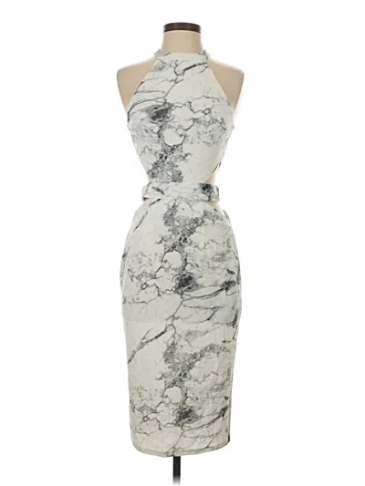 Pre-owned Tiger Mist Cocktail Dress In Gray