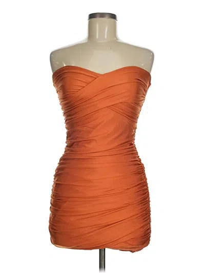 Pre-owned Tiger Mist Cocktail Dress In Orange
