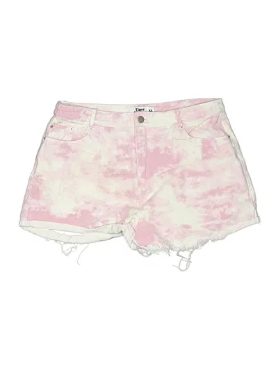 Pre-owned Tiger Mist Denim Shorts In Pink