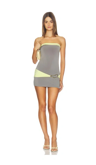 Tiger Mist Eos Mini Dress In Neutral