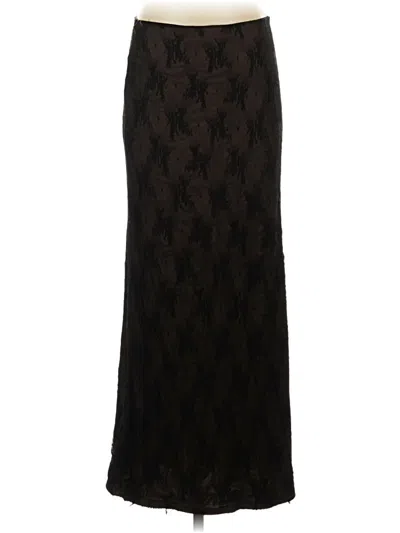 Pre-owned Tiger Mist Formal Skirt In Brown