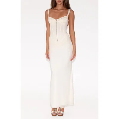 Tiger Mist Ginny Maxi Dress In White