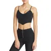 Tiger Mist Halle Womens Tank Short Crop Top In Black