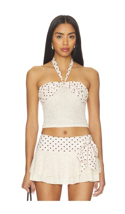 Tiger Mist Kayli Top In Neutral