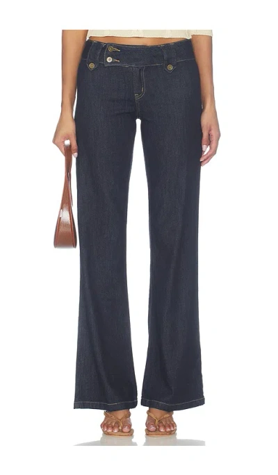 Tiger Mist Kittie Pant Denim In Animal Print