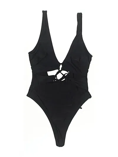 Pre-owned Tiger Mist One Piece Swimsuit In Black