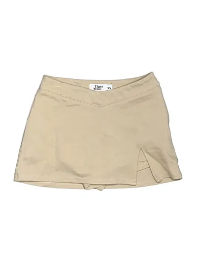Pre-owned Tiger Mist Skort In Tan