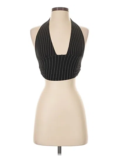 Pre-owned Tiger Mist Sleeveless Blouse In Black