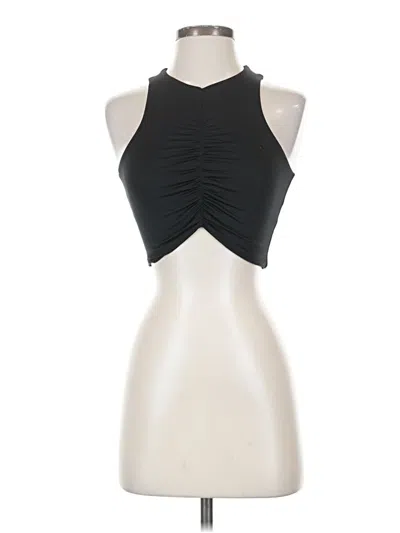 Pre-owned Tiger Mist Sleeveless Top Black Halter Neckline Tops