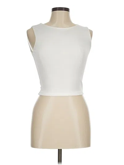 Pre-owned Tiger Mist Sleeveless T-shirt In Ivory