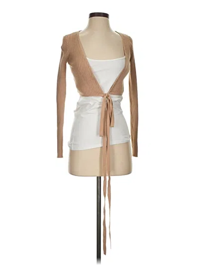 Pre-owned Tiger Mist Sleeveless T-shirt In Tan