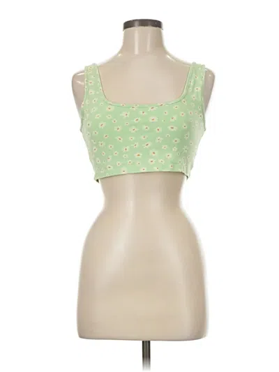 Pre-owned Tiger Mist Sports Bra In Green