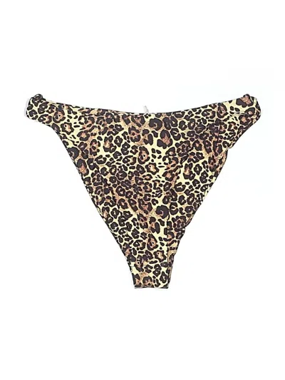 Pre-owned Tiger Mist Swimsuit Bottoms In Brown