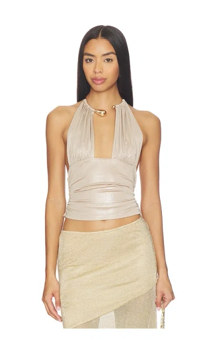 Tiger Mist Vianna Top In Gold