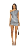 Tiger Mist Winslow Mini Dress In Blue